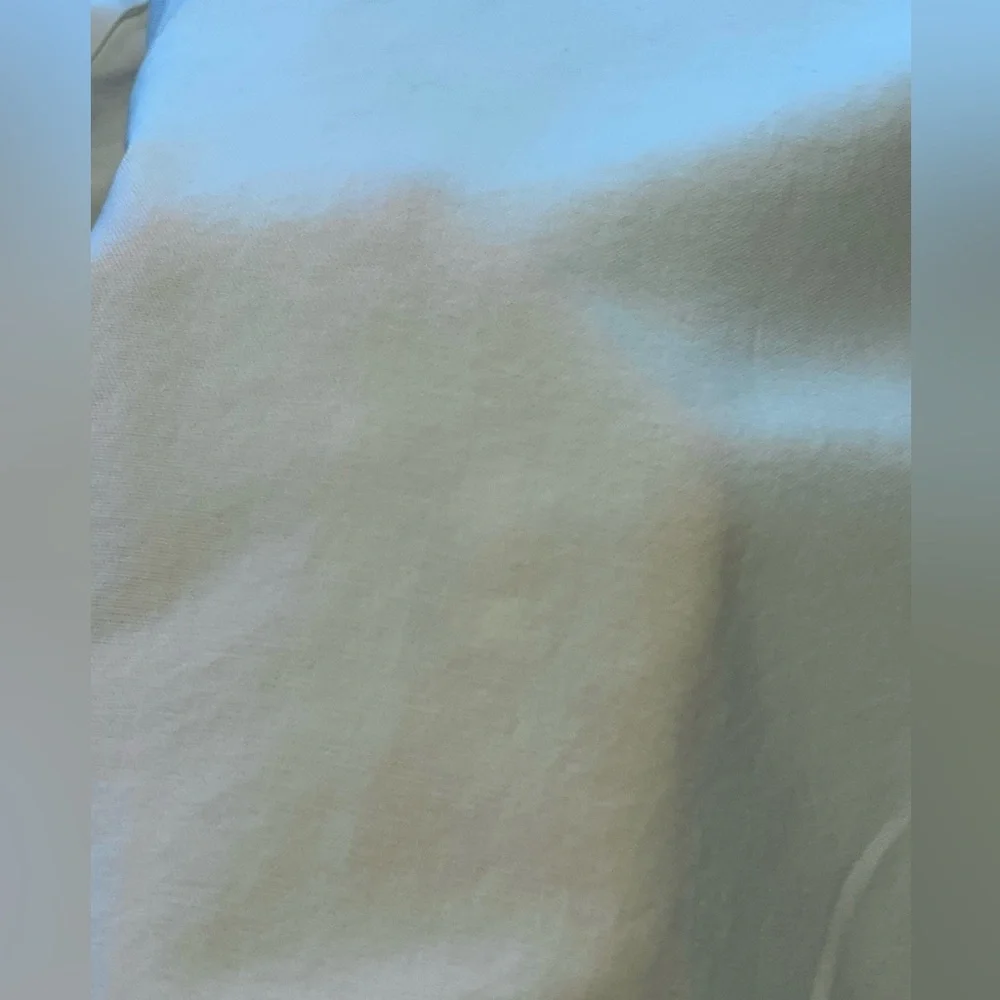 EUC J. CREW 100% Cotton White Button Front Short Sleeve Shift/Shirt Dress Size 6 - Picture 6 of 12